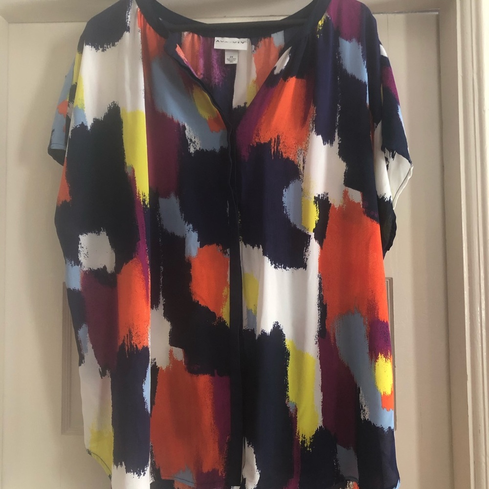 Ava & Viv colorful top
